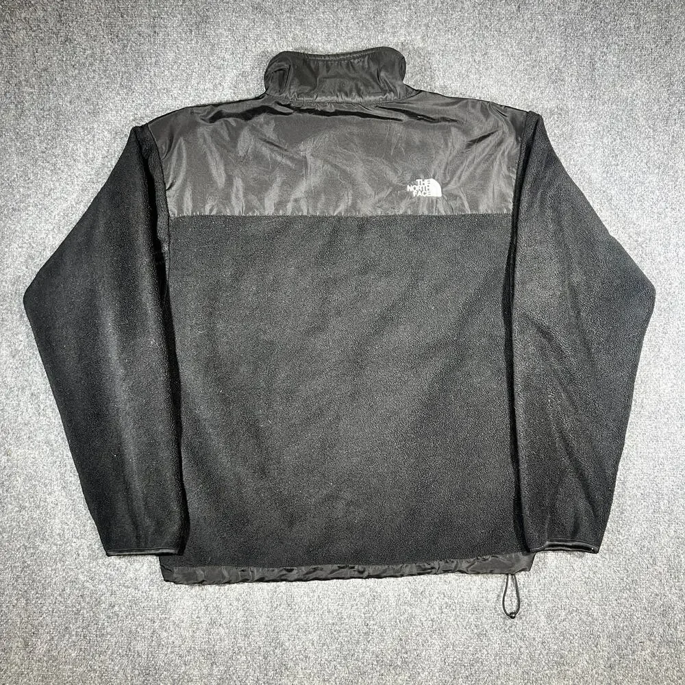 North Face Denali Fleece Jacket XL Black Full Zip Polartec